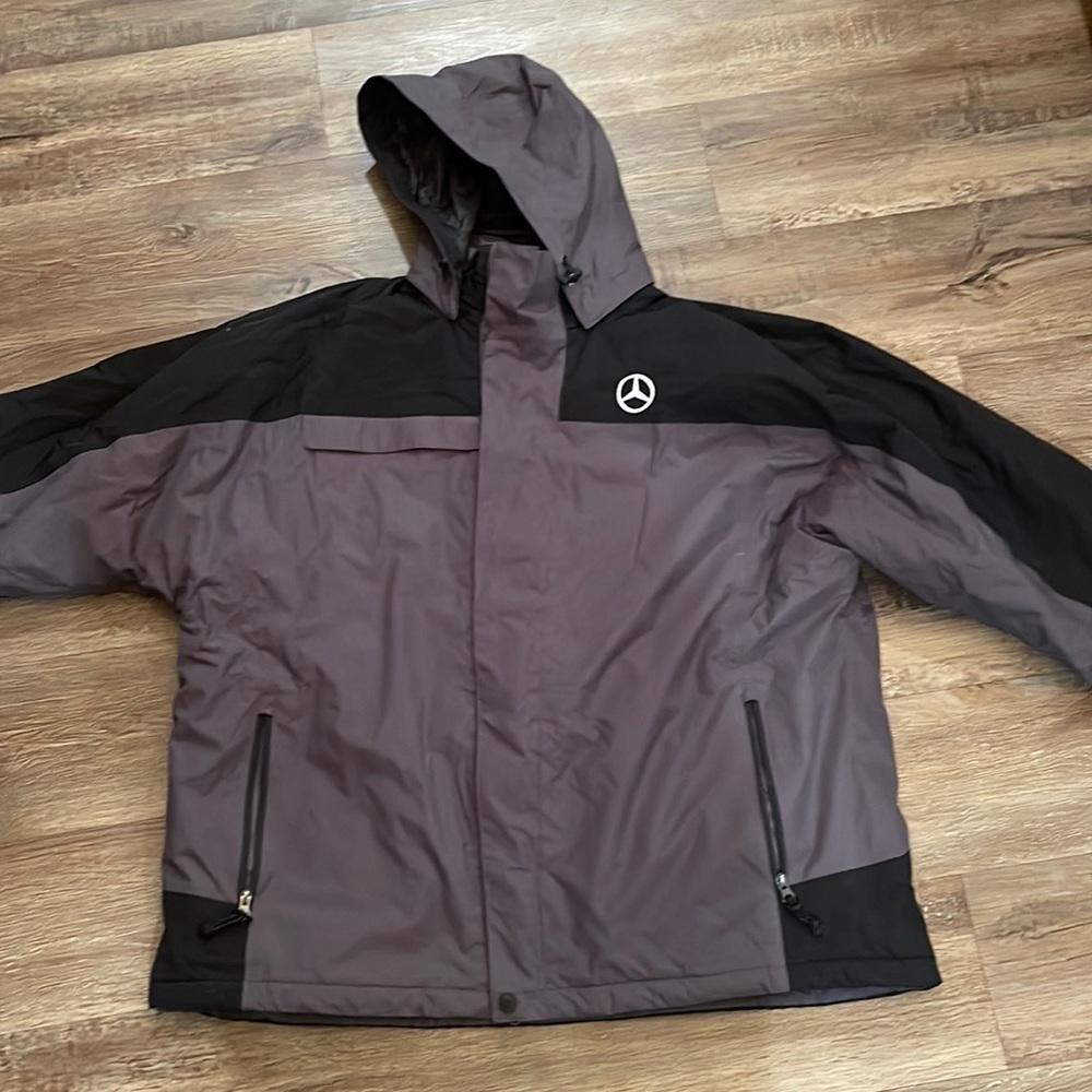 Port Authority Mercedes logo mens winter coat